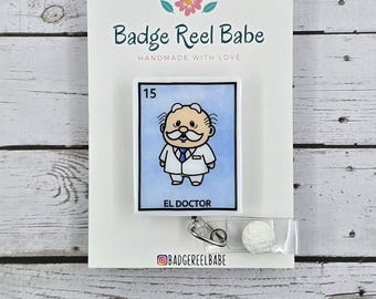 Loteria El Doctor Badge Reel Farmacia