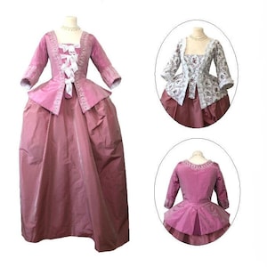 Casaquin 1740-1780 jacket pattern (18th Century)