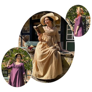 1800 Regency Gowns Sewing Pattern