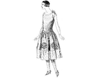 Robe de Style - a 1920s flapper dress pattern