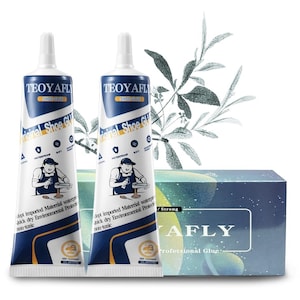 Colla per scarpe, colla trasparente per suole di scarpe, professionale per riparare tutti i tipi di scarpe 2x60ML