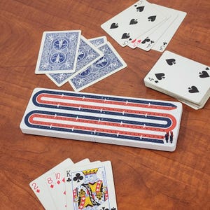 Folding Travel Cribbage Board