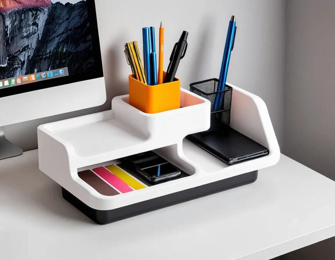 Modern Desk Organizer - Etsy