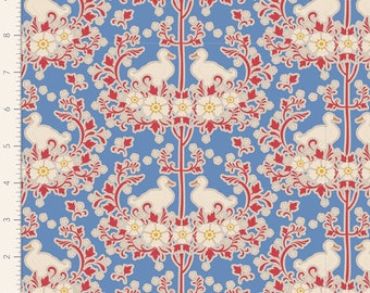 Duck Nest Blue, Tilda Fabric, Jubilee,  TIL100555