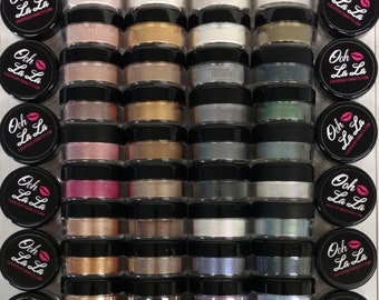 PAIR Mineral Eye Shadow 10g Jar // All Natural // Gluten-Free // Vegan // Cruelty-Free // Flawless // Long Lasting / Mineral Makeup