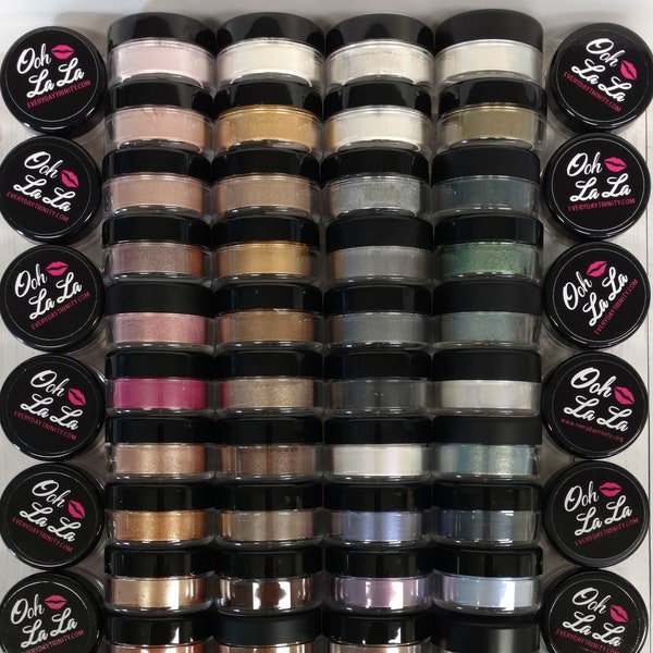 PAIR Mineral Eye Shadow 10g Jar // All Natural // Gluten-Free // Vegan // Cruelty-Free // Flawless // Long Lasting / Mineral Makeup