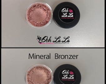 ミネラル ブラッシュ // ミネラル ブロンザー 30g ジャー // オールナチュラル // グルテンフリー // ビーガン // 動物実験なし // ヘルシーなメイク // 完璧