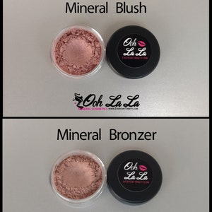 Mineral Blush//minerale bronzer 30g pot//volledig natuurlijk//glutenvrij//veganistisch//cruelty-free//gezonde make-up//Flawless