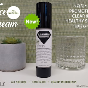 Illuminating Facial Moisturizer // Face Lotion // Trinity // Hydraterende en verhelderende // Balancing // Soothing // Cruelty Free