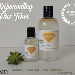 Rejuvenating Facial Toner // All Natural // Remove Impurities // Essential Oil Power // Balancing // No Chemicals // Alcohol Free