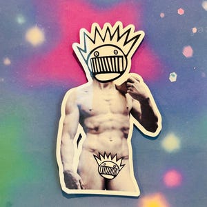 Ween Statue of boognish Ween sticker