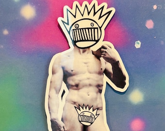 Ween Statue of boognish Ween sticker