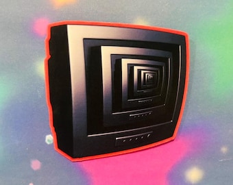 Y2K Infinite TV sticker