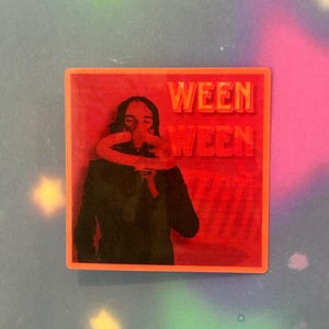 Ween The Pod album sticker | ween band | boognish