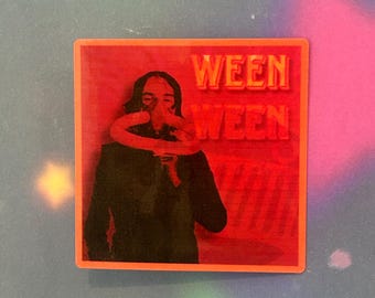 Ween The Pod album sticker | ween band | boognish