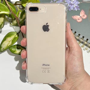 Clear Phone Case For iPhone 8 Case, iPhone 7 Case, iPhone 8 Plus Case, iPhone 7 Plus Case, Protective Cover With Shockproof Bumper Corners