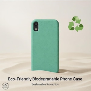 Milieuvriendelijk biologisch afbreekbaar telefoonhoesje voor iPhone XR, iPhone XS X-hoesje, iPhone 8-hoesje, iPhone SE 2020, iPhone 7 8 Plus, 11 Pro-patroonhoes afbeelding 3