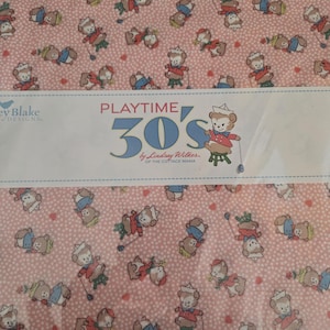 Riley blake playtime 30s Lindsey Wilkes layer cake