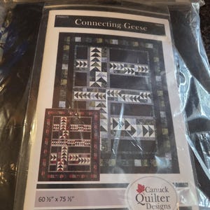 Canuck Quilter Designs &quot;Connecting Geese&quot; Complete Quilt Kit
