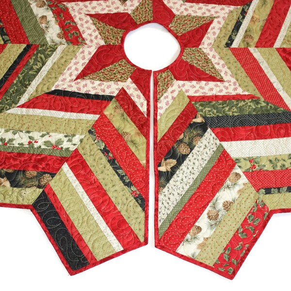 Quilted Tree Skirt Etsy