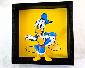 ビンテージ 希少 ドナルド デイジー フィギア Vintage Rare PVC figure Disney Donald Duck Bully W. Germany