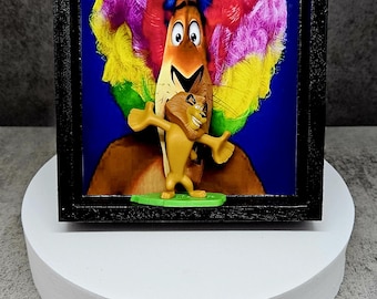Madagascar Movie Shadowbox: Alex the Lion