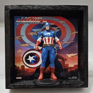 Captain America Shadowbox