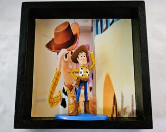 Woody Toy Story Shadowbox: vetrina da collezione