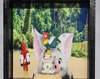 Pua y Hei Hei Shadowbox