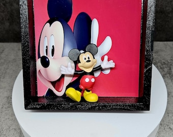 Mickey Mouse Shadowbox