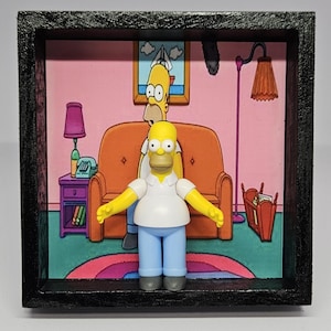Homer Simpson Shadowbox