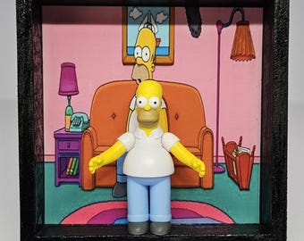 Homer Simpson Shadowbox