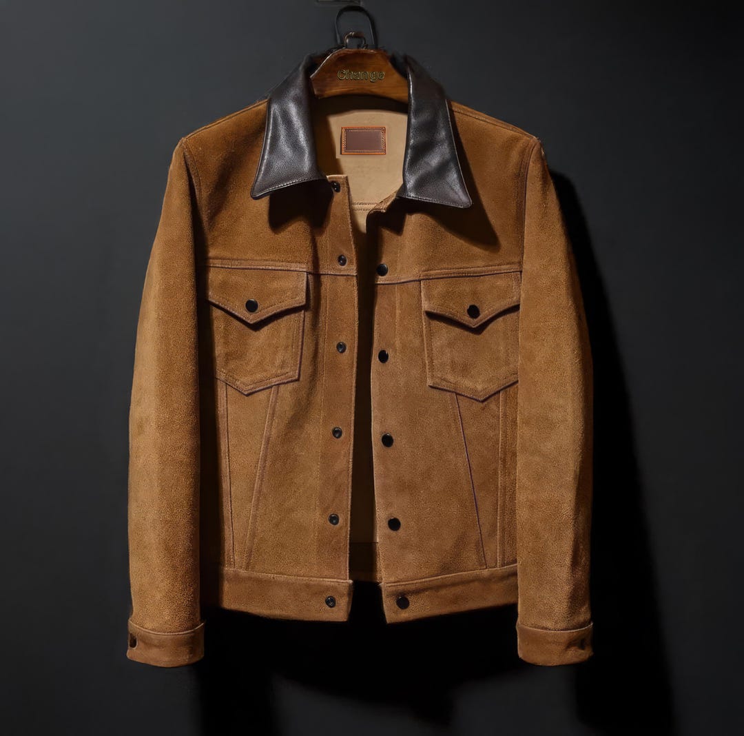 【yoke】SUEDE TRUCKER JACKET Suede-Trucker-Jacket---