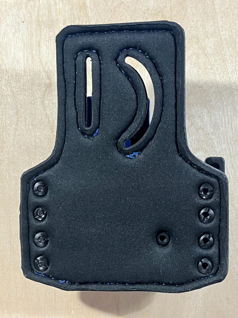 Glock 43X MOS 9mm Hybrid Leather and Carbon Fiber Holstex Optics-ready ...