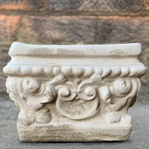 Staty i betong, stenplanter, skulptur i kruka, stenplanter, prydnad i sten, bondgårdsdekoration, gåva till älskare