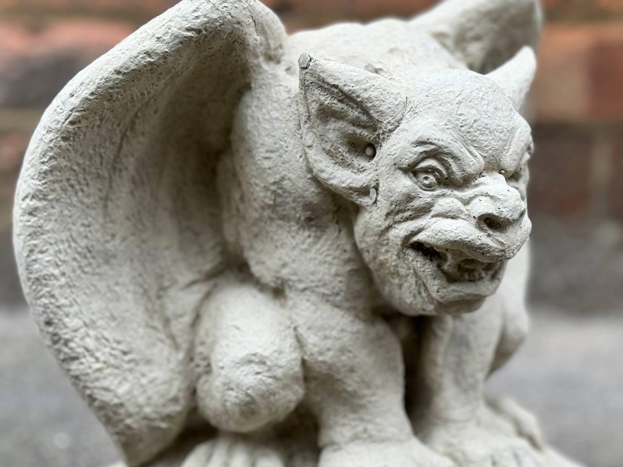 Stone Gargoyle Statue Concrete Gargoyles Guardian Gargoyle Gargoyles ...