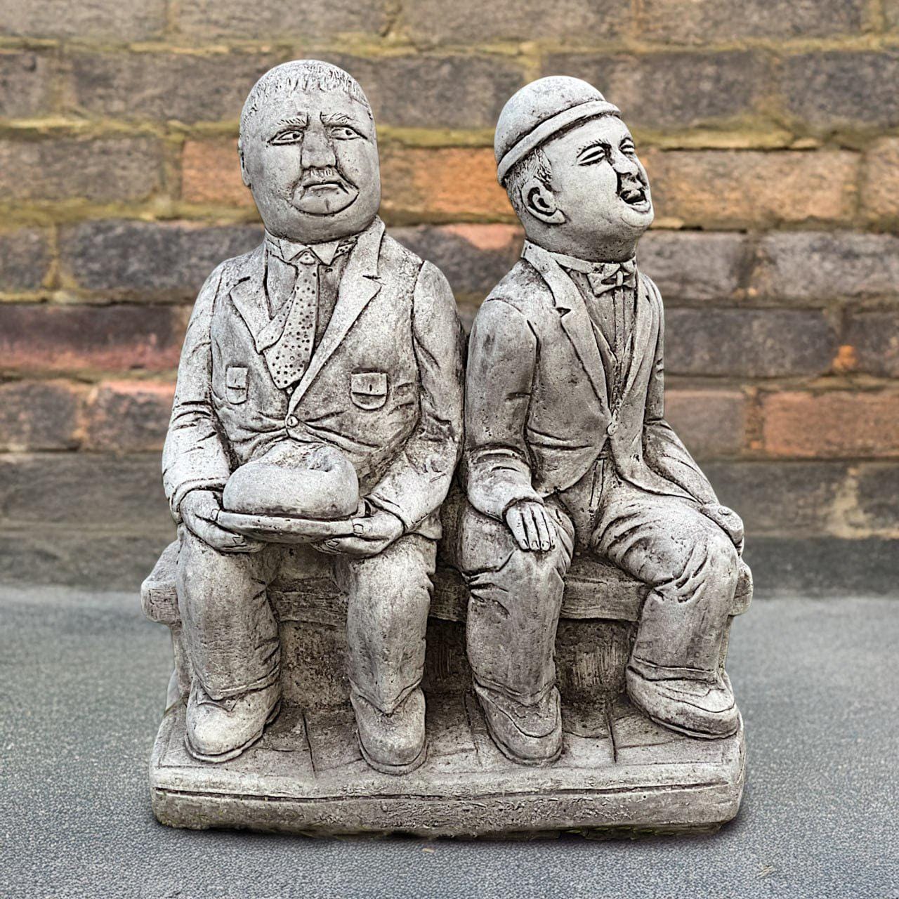 ローレルandハーディ置き物　オブジェ ローレルandハーディ置き物 オブジェ