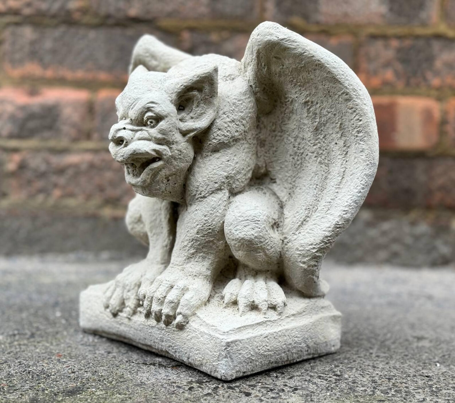 Stone Gargoyle Statue Concrete Gargoyles Guardian Gargoyle Gargoyles ...