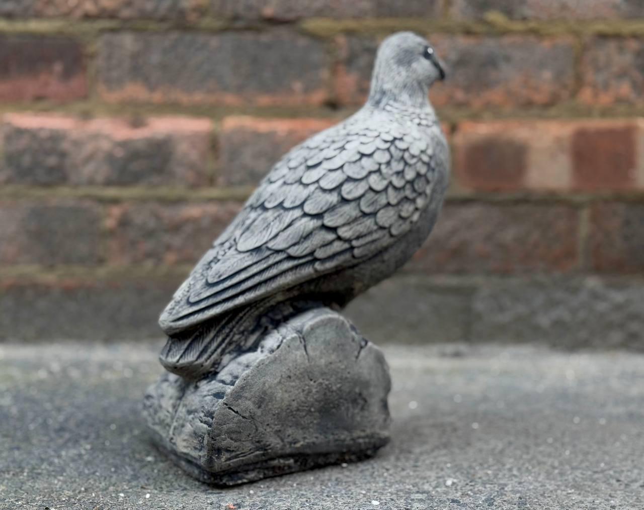 ラインストーン装飾 鳩の置物 2体セット ラインストーン装飾 鳩の置物 2体セット