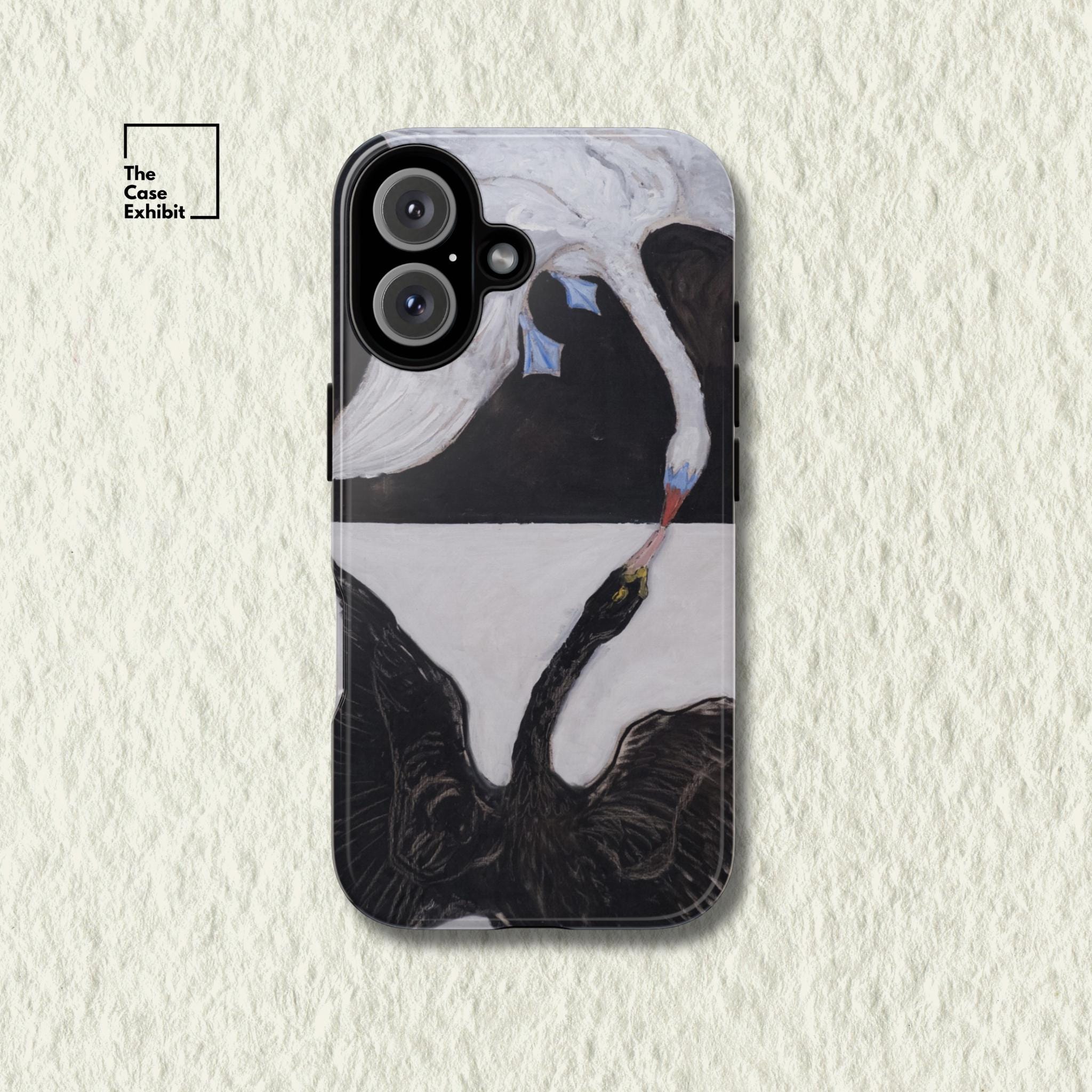 Yin Yang Wolf Hülle Für IPhone 12 Mini – Mystisches Design Mit Schwarz-weißen Wölfen, Stoßfestes Case