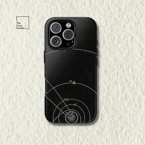 John Brocklesby "Elements of Astronomy" | Vintage Solar System Phone Case for iPhone, Samsung, Google Pixel | Celestial Star Map Print