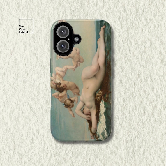 Alexandre Cabanel "The Birth of Venus" | Mythological Fine Art Phone Case for iPhone, Samsung, Google Pixel | Classical French Design