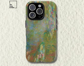 Claude Monet "Water Lily Pond" | Impressionist Art Phone Case for iPhone, Samsung, Google Pixel | Mystical Art Print