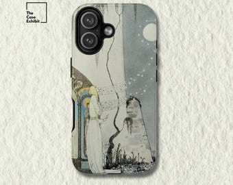 Kay Rasmus Nielsen "East of the Sun and West of the Moon" | Moonlit Fairy Tale Phone Case for iPhone, Samsung, Google Pixel | Celestial