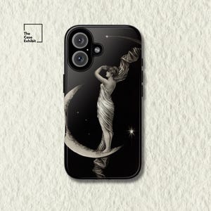 Geo. H. Walker "The Universal Favorite" | Celestial Art Phone Case for iPhone, Samsung, Google Pixel | Elegant Moonlight Design afbeelding 1