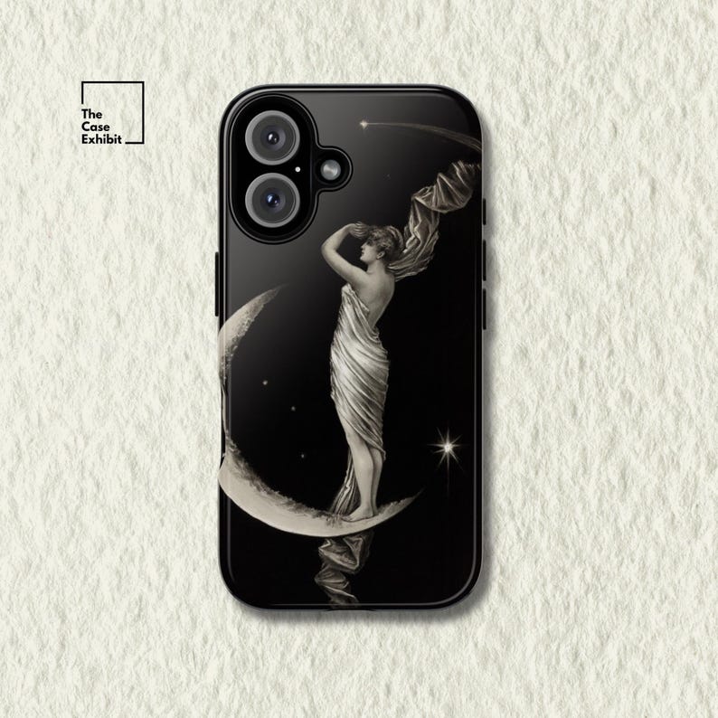 Geo. H. Walker "The Universal Favorite" | Celestial Art Phone Case for iPhone, Samsung, Google Pixel | Elegant Moonlight Design afbeelding 1