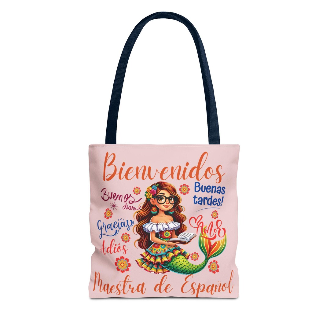 Spanish Teacher Tote Bag Gift for Spanish Teachers, Spanish Language ...