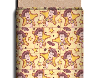 Character Fabric, Cartoon Fabric, Movie Character Fabric, Toy Story, Woody, High Quality Custom Fabric, Cotton Lycra Fabric, 9x13 Fabric