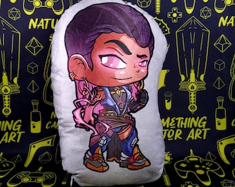 Reyna Valorant Pillow Plush Cute Agent Stuffed Animal Video Game Gaming Gift Fan Art