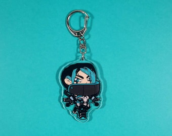 Catalyst Apex Acrylic Charm Keychain, Apex Legends, Gaming Gift, Fan Art, Cute Ita Bag Charm
